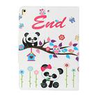 For iPad 10.2 Painted Pattern Horizontal Flip Leather Case with Holder(Panda) - 3