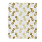 For iPad 4 / 3 / 2 Painted Pattern Horizontal Flip Leather Case with Holder(Pineapple) - 2