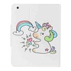 For iPad 4 / 3 / 2 Painted Pattern Horizontal Flip Leather Case with Holder(Sideways Unicorn) - 2