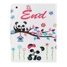 For iPad 4 / 3 / 2 Painted Pattern Horizontal Flip Leather Case with Holder(Panda) - 3