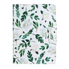For iPad 4 / 3 / 2 Painted Pattern Horizontal Flip Leather Case with Holder(White Flower Leaves) - 2