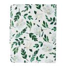 For iPad 4 / 3 / 2 Painted Pattern Horizontal Flip Leather Case with Holder(White Flower Leaves) - 3