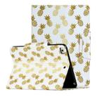For iPad Mini 4 / 3 / 2 / 1 Painted Pattern Horizontal Flip Leather Case with Holder(Pineapple) - 1