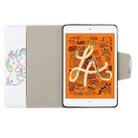 For iPad Mini 4 / 3 / 2 / 1 Painted Pattern Horizontal Flip Leather Case with Holder(Sideways Unicorn) - 5