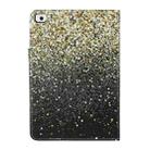For iPad Mini 4 / 3 / 2 / 1 Painted Pattern Horizontal Flip Leather Case with Holder(Black and Yellow Sand) - 3