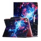 For iPad Mini (2019) Painted Pattern Horizontal Flip Leather Case with Holder(Starry Sky) - 1