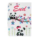 For iPad Mini (2019) Painted Pattern Horizontal Flip Leather Case with Holder(Panda) - 3