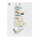 For iPad 5 Painted Pattern Horizontal Flip Leather Case with Holder(Cat Back View) - 3