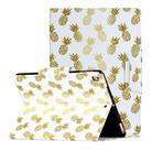 For iPad 5 Painted Pattern Horizontal Flip Leather Case with Holder(Pineapple) - 1