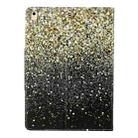 For iPad 5 Painted Pattern Horizontal Flip Leather Case with Holder(Black and Yellow Sand) - 2