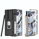 For Samsung Galaxy Z Fold6 GKK Integrated Folding Armored Shell PC Phone Case with Pen Box(Mountain Gray) - 2
