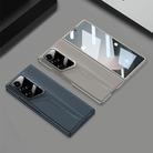 For Samsung Galaxy Z Fold6 GKK Integrated Blade Leather Full Coverage Phone Case(Titanium Grey) - 2