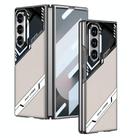 For Samsung Galaxy Z Fold6 GKK Integrated Esports Leather Shockproof Phone Case(Titanium Grey) - 1