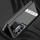 For Samsung Galaxy Z Fold6 GKK Integrated Esports Leather Shockproof Phone Case(Carbon Fiber) - 3