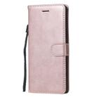 For Samsung Galaxy Note20 Solid Color Horizontal Flip PU Leather Case with Holder & Card Slots & Wallet & Lanyard(Rose Gold) - 2