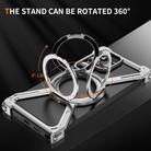 For Samsung Galaxy S25 Ultra 5G Titanium Alloy MagSafe Magnetic Airbag Shockproof Phone Case(Silver) - 3