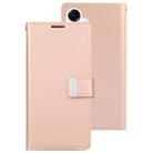 For Samsung Galaxy S25+ 5G GOOSPERY RICH DIARY Crazy Horse Texture Leather Phone Case(Rose Gold) - 2