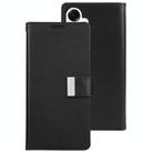 For Samsung Galaxy S25 5G GOOSPERY RICH DIARY Crazy Horse Texture Leather Phone Case(Black) - 2