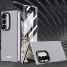 For Samsung Galaxy Z Fold6 GKK Integrated Simple Trendy Shockproof Phone Case(Mountain Gray) - 1