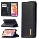 For iPhone 11 Pro 2 in 1 Detachable Magnetic Horizontal Flip Genuine Leather Case with Holder & Card Slots & Wallet(Black) - 1