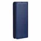 For iPhone XR 2 in 1 Detachable Magnetic Horizontal Flip Genuine Leather Case with Holder & Card Slots & Wallet(Blue) - 3