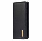 For iPhone 8 / 7 2 in 1 Detachable Magnetic Horizontal Flip Genuine Leather Case with Holder & Card Slots & Wallet(Black) - 2