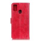 For OPPO A53 2020 Retro Crazy Horse Texture Horizontal Flip Leather Case with Holder & Card Slots & Photo Frame & Wallet(Red) - 3