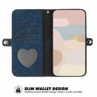 For vivo X200 Ultra Side Buckle Double Fold Hand Strap Leather Phone Case(Royal Blue) - 3