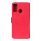 For OPPO A53 2020 Retro Texture PU + TPU Horizontal Flip Leather Case with Holder & Card Slots & Wallet(Red) - 3