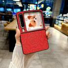 For Huawei Pura X Impression Camellia Pattern Protective Phone Case(Red) - 2
