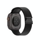 For Apple Watch 42mm / 41mm / 40mm / 38mm DUX DUCIS Milanese Air Series Stainless Steel Magnetic Watch Strap(Black) - 2