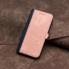 For Itel A48 Side Buckle Double Fold Hand Strap Leather Phone Case(Pink) - 2