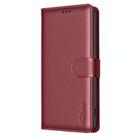 For OPPO Reno13 F 5G Litchi Texture RFID Anti-theft Leather Phone Case(Red) - 2
