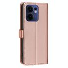 For OPPO Reno13 F 5G Litchi Texture RFID Anti-theft Leather Phone Case(Gold) - 3