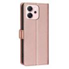For OPPO Reno14 F 5G Litchi Texture RFID Anti-theft Leather Phone Case(Gold) - 3