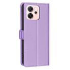 For OPPO Reno14 F 5G Litchi Texture RFID Anti-theft Leather Phone Case(Purple) - 3