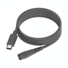 Type-C to DC 5.5x2.1mm 100W Computer Charging Adapter, Length:2m - 1