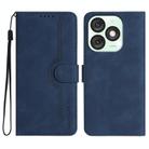 For Itel A50 Heart Pattern Skin Feel Leather Phone Case(Royal Blue) - 1