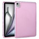 For iPad Air 13 2024 / Pro 12.9 2022 Dream 3 in 1 TPU Hybrid PC Tablet Case(Pink) - 1