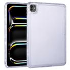 For iPad Pro 11 2024 Dream 3 in 1 TPU Hybrid PC Tablet Case(White) - 1