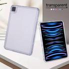 For iPad Pro 11 2024 Dream 3 in 1 TPU Hybrid PC Tablet Case(White) - 2