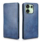 For Umidigi G9 5G / Note 90 Magnetic Vertical Flip Leather Phone Case(Blue) - 2