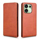 For Umidigi G9 5G / Note 90 Magnetic Vertical Flip Leather Phone Case(Brown) - 2