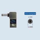 100W Computer Charging Digital Display Adapter, Specification:Type-C to DC5.5x2.1mm - 2