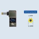 100W Computer Charging Digital Display Adapter, Specification:Type-C to DC5.5x2.5mm - 2