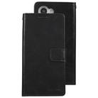 For Samsung Galaxy S25 5G GOOSPERY BLUE MOON Crazy Horse Texture Leather Phone Case(Black) - 2