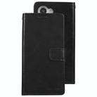 For Samsung Galaxy S25+ 5G GOOSPERY BLUE MOON Crazy Horse Texture Leather Phone Case(Black) - 2