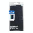 For Samsung Galaxy S25 Ultra 5G GOOSPERY BLUE MOON Crazy Horse Texture Leather Phone Case(Black) - 3
