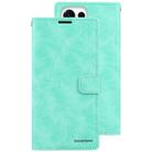 For Samsung Galaxy S25 Ultra 5G GOOSPERY BLUE MOON Crazy Horse Texture Leather Phone Case(Mint Green) - 2