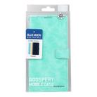 For Samsung Galaxy S25 Ultra 5G GOOSPERY BLUE MOON Crazy Horse Texture Leather Phone Case(Mint Green) - 3